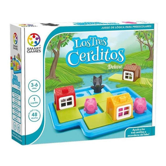 Los Tres Cerditos Deluxe - En Español Juego De Mesa