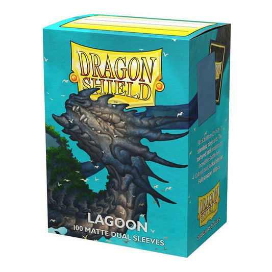 Dragon Shield Micas Standar 100 Lagoon Matte Dual