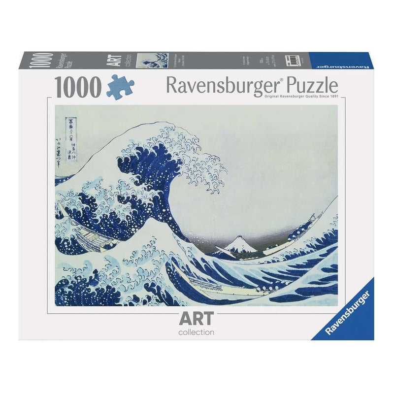 Ravensburger Rompecabezas Gran Ola De Kanagawa 1000 Pza
