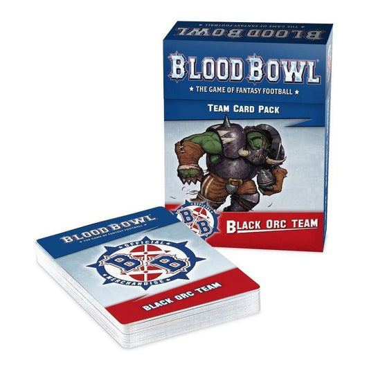 Games Workshop Blood Bowl Black Orc Team Card Pack