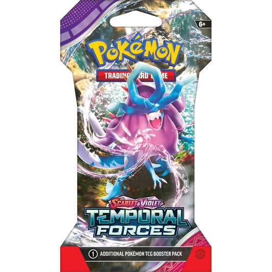 Pokemon Tcg Scarlet & Violet Temporal Forces Sleeved Sobre