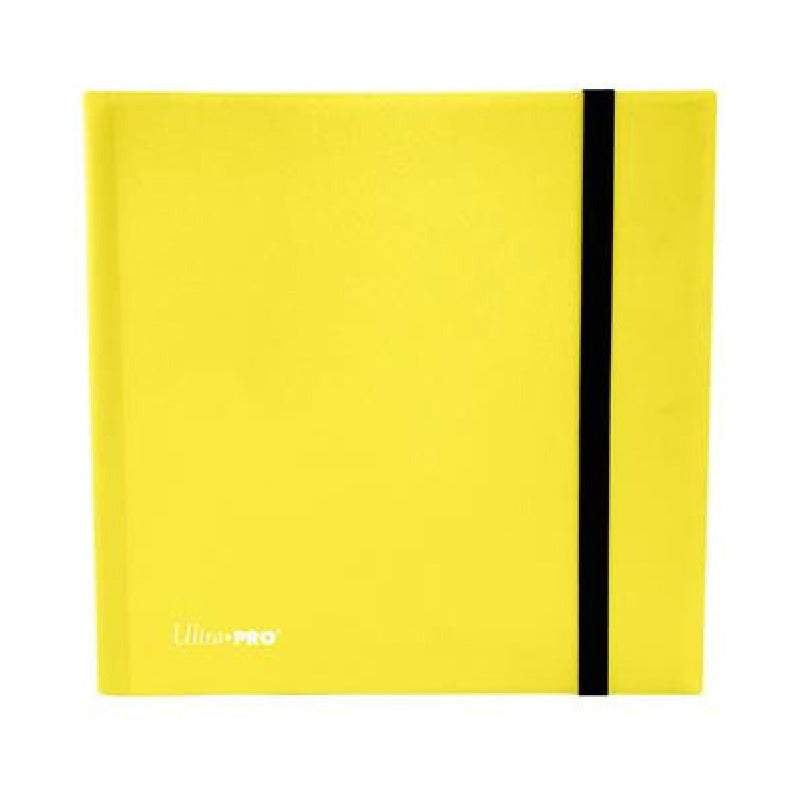 Ultra Pro Blinder Eclipse 12 Pocket Lemon Yellow Carpeta