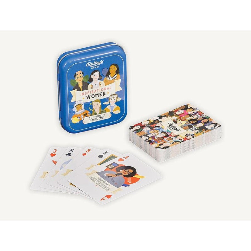 Ridleys Games Inspirational Women Playing Cards