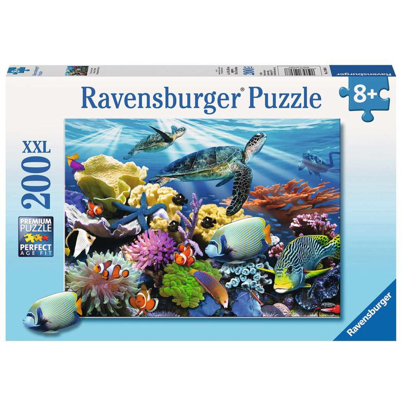 Ravensburger Rompecabezas Tortugas En El Mar 200 Pza Xxl