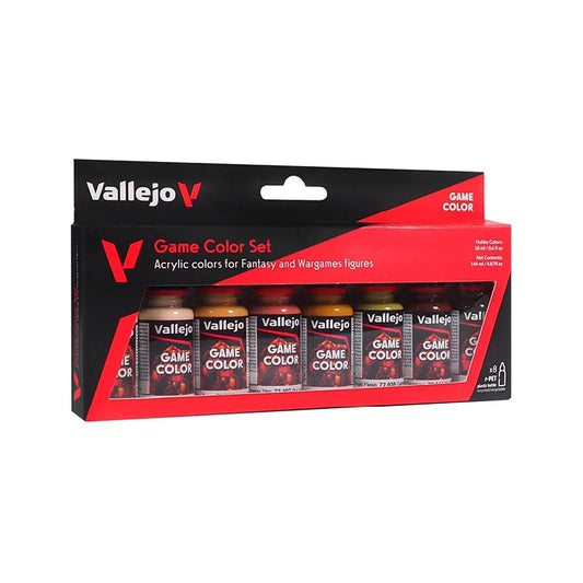 Vallejo Game Color Set Tonos Piel 72.187