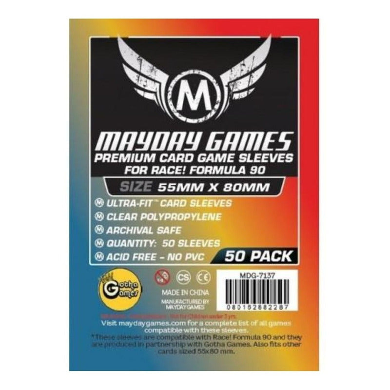 Mayday Micas Race! Formula 90 Premium 55x80mm Pack 50