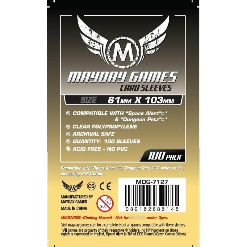 Mayday Micas Space Alert 61mm X 103mm Pack 100