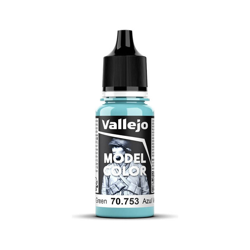 Vallejo Model Color 2024 18ml Pintura Acrílica 68 Azul Verde Claro 70.753
