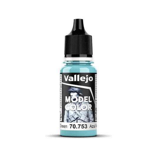 Vallejo Model Color 2024 18ml Pintura Acrílica 68 Azul Verde Claro 70.753