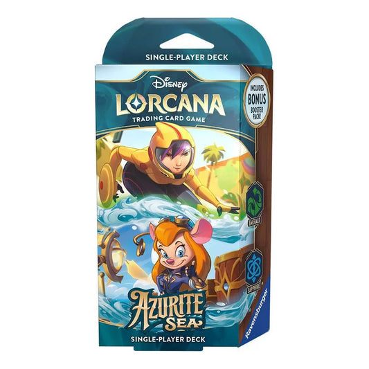 Disney Lorcana Azurite Sea Deck Go Go Tomago & Gadget