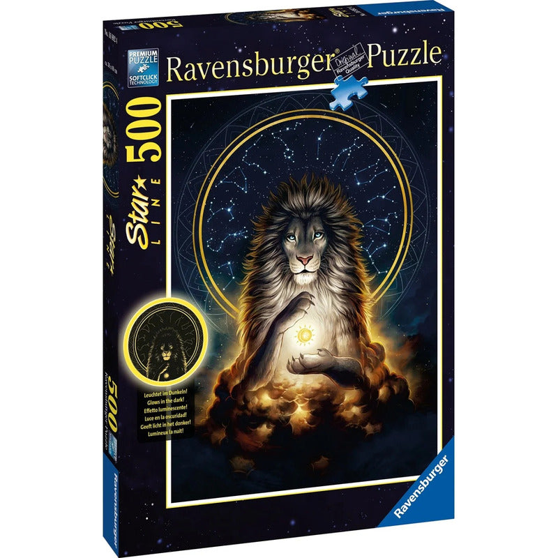 Ravensburger Rompecabezas Leon Radiante 500 Pza