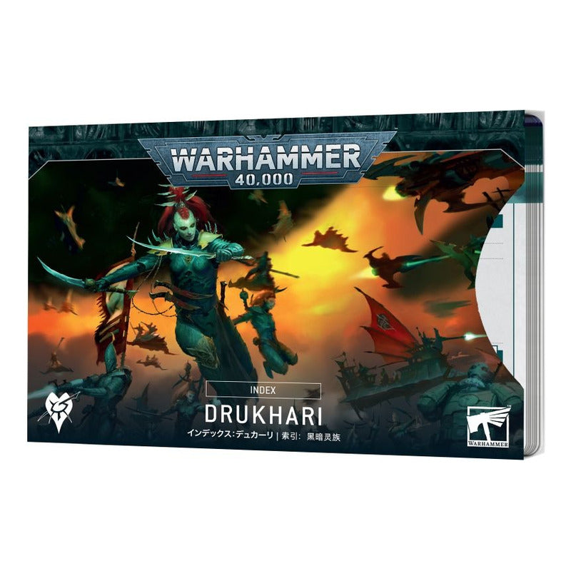 Gw Warhammer 40k Index Cards Drukhari