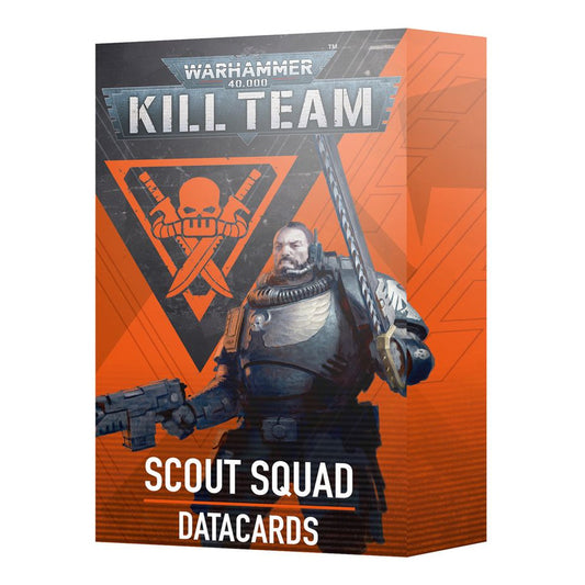 Games Workshop Warhammer40k Kill Team Scout Squad Datacards