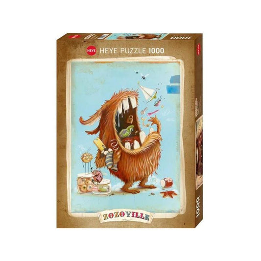 Heye Rompecabezas Zozoville Omnívoro 1000 Pz