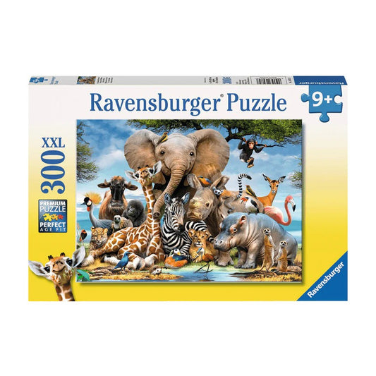 Ravensburger Rompecabezas Amigos Africanos 300 Pz Xxl