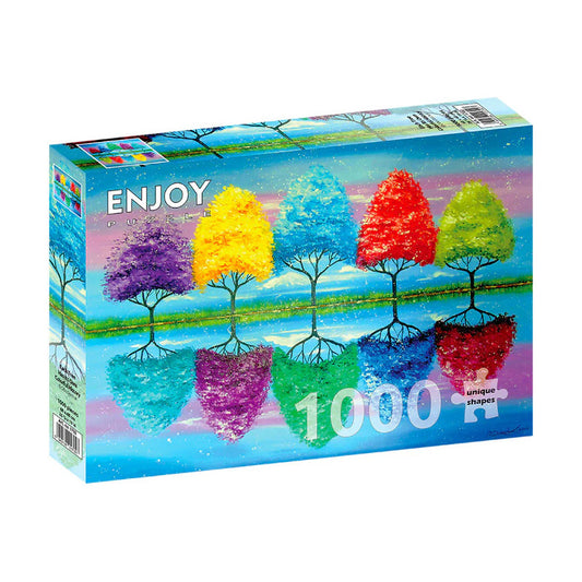 Enjoy Rompecabezas Cada Árbol Tiene Su Colorido 1000 Pza
