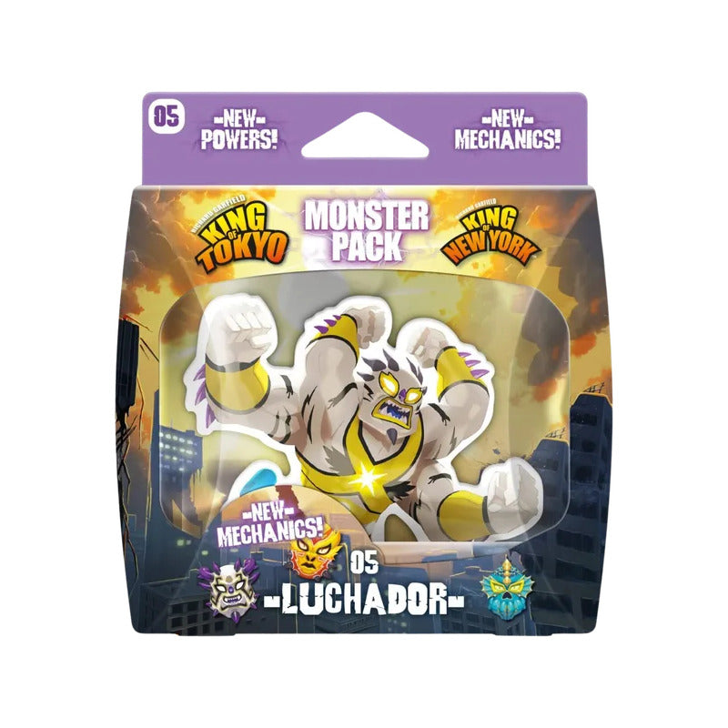 Devir King Of Tokyo Monster Pack Luchador - Español