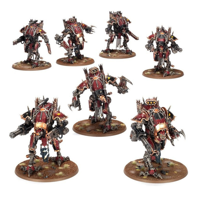 Gw Warhammer40k Chaos Knights Battleforce Houndpack Lance