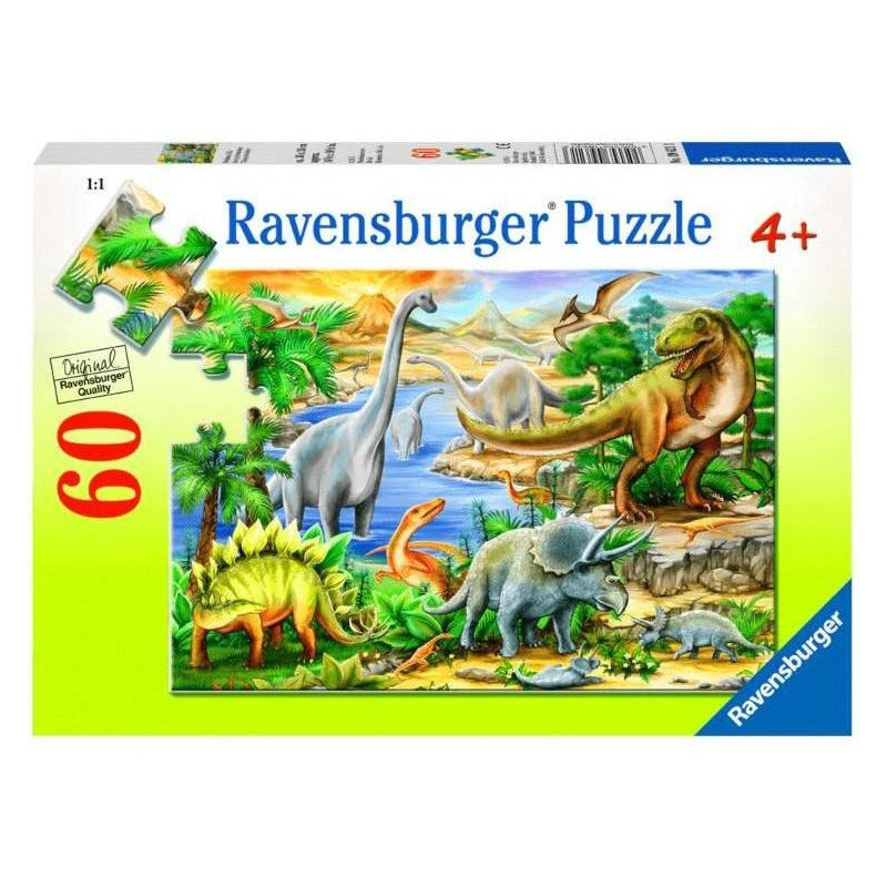 Ravensburger Rompecabezas Vida Prehistórica 60 Piezas