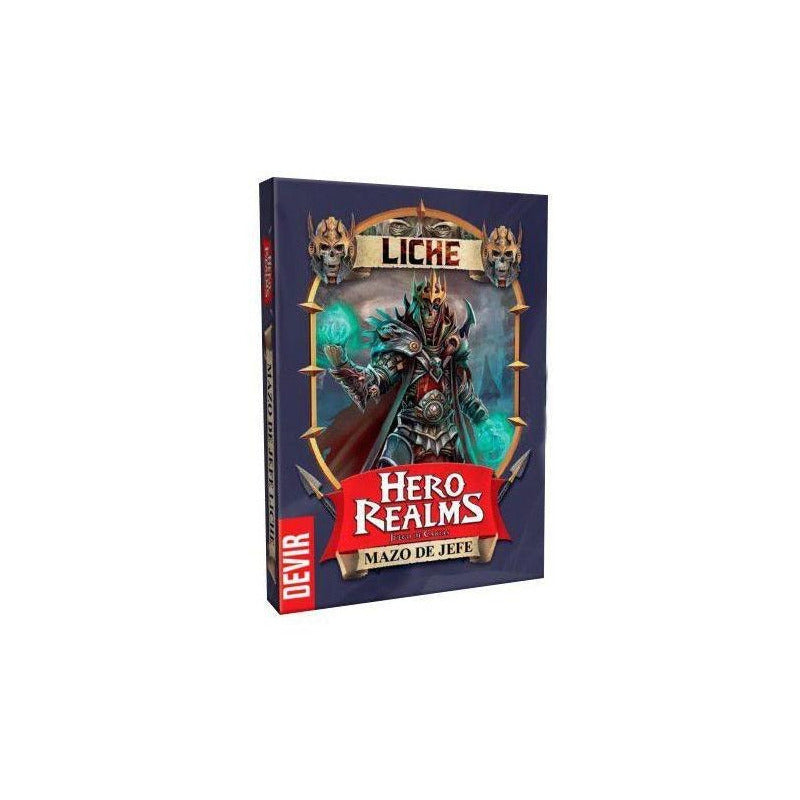 Hero Realms Mazo De Jefe Liche - En Español