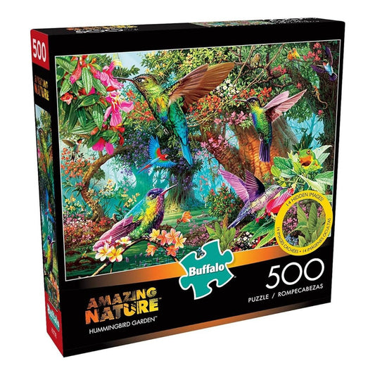 Buffalo Games Rompecabezas Hummingbird Garden 500 Pz