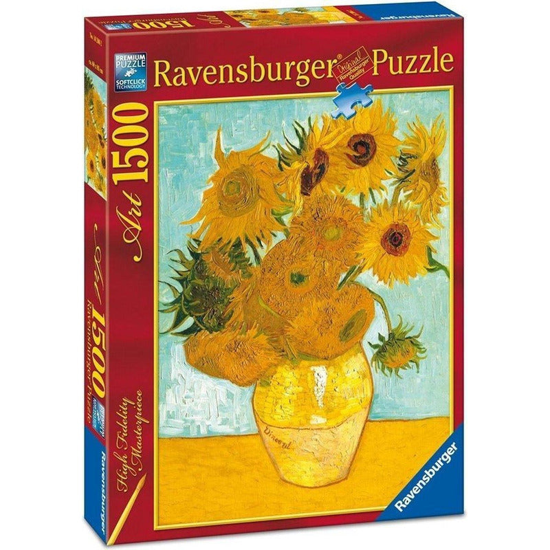 Ravensburger Rompecabezas Los Girasoles Van Gogh 1500 Pza