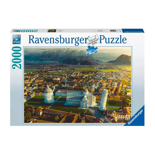 Ravensburger Rompecabezas Torre Pisa Y Monte Pisano 2000 Pza