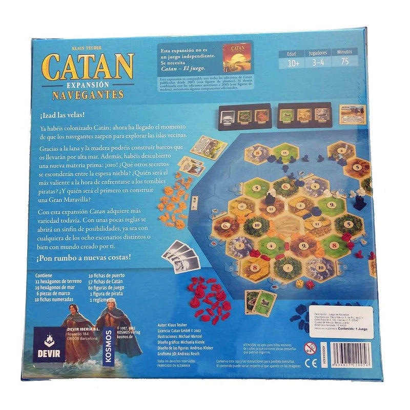 Devir Catan Navegantes Expansión En Español