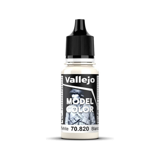 Vallejo Model Color 2024 18ml Pintura Acrílica 3 Blanco Pergamino 70.820