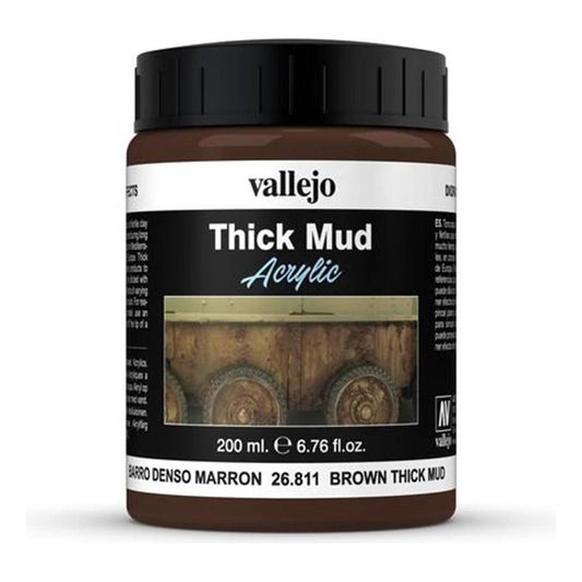Vallejo Texture Acrylic Barro Marrón 26.811 200ml