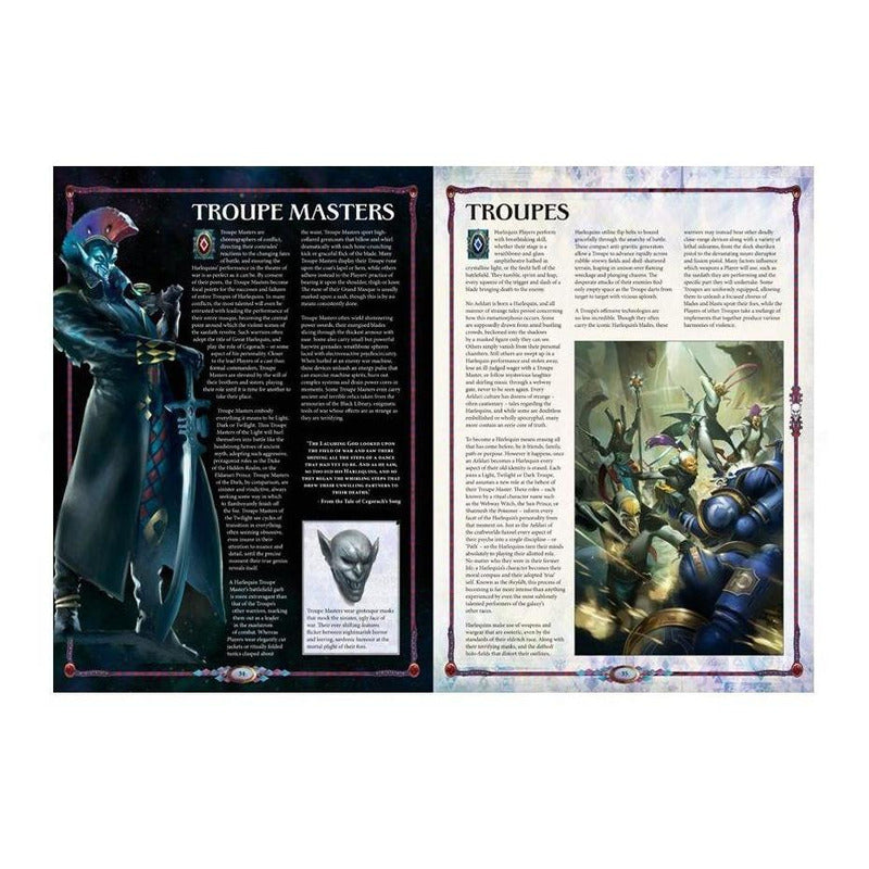 Games Workshop Warhammer Wh40k Codex: Harlequins