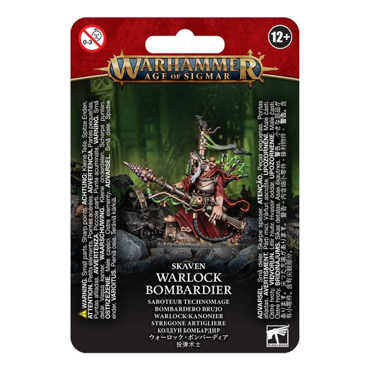 Gw Warhammer Age Of Sigmar Skaven Warlock Bombardier