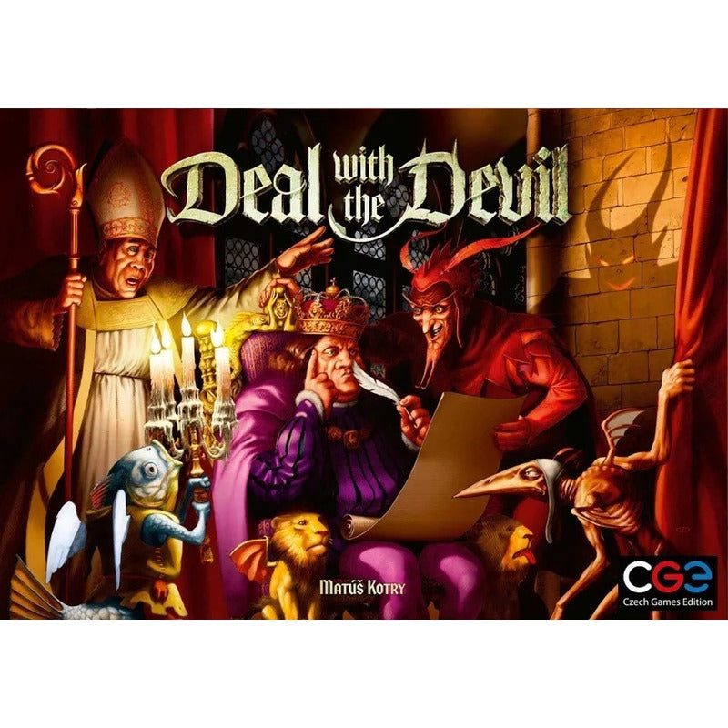 Cge Deal With The Devil Juego De Mesa