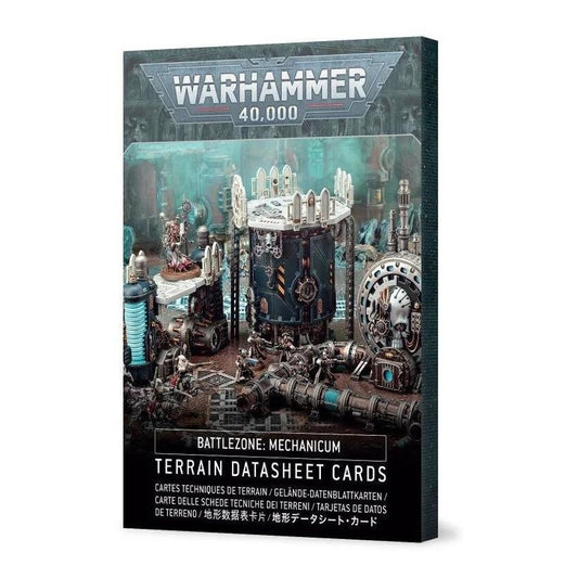 Gw Warhammer Wh40k Battlezone Mechanicum: Terrain Cards Spa