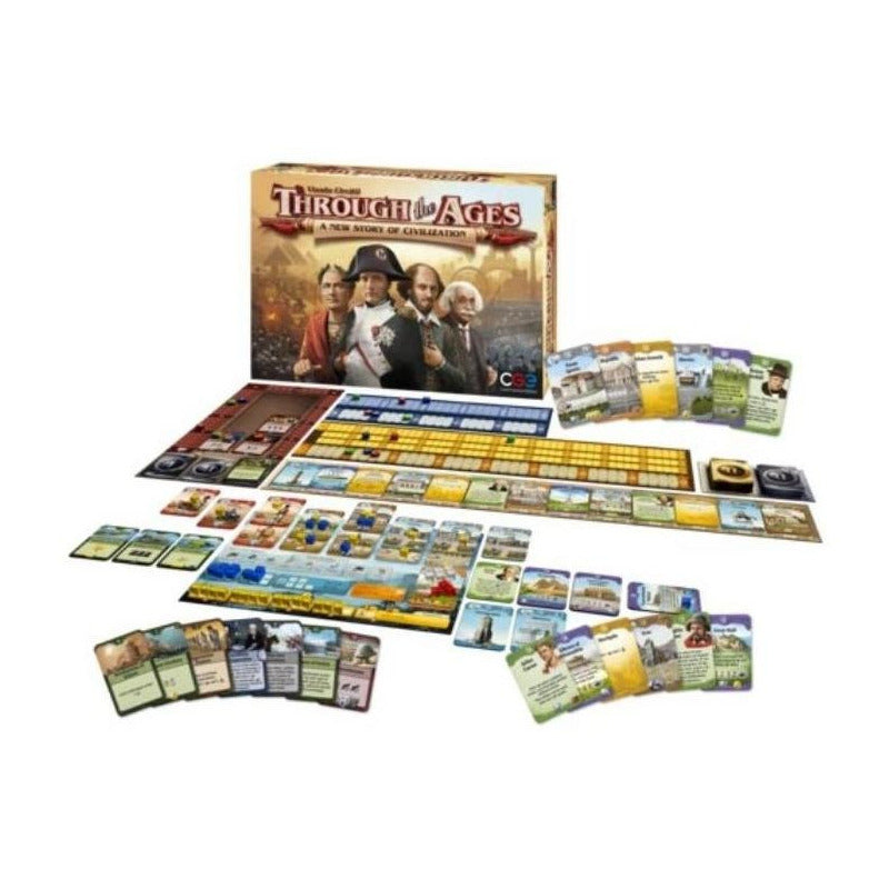 Devir Through The Ages Juego De Mesa - En Español