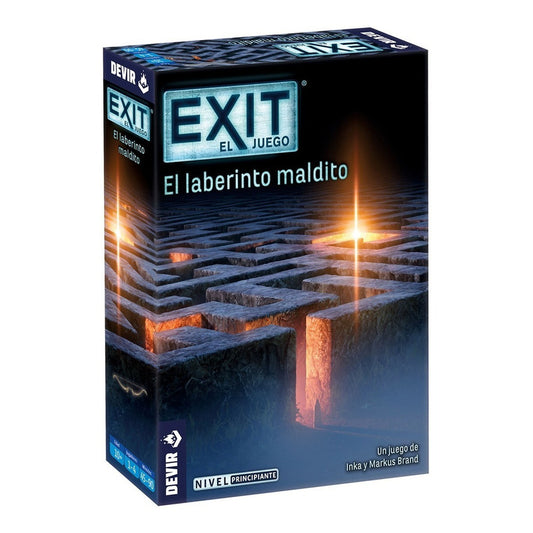 Devir Exit El Laberinto Maldito Juego De Mesa - En Español
