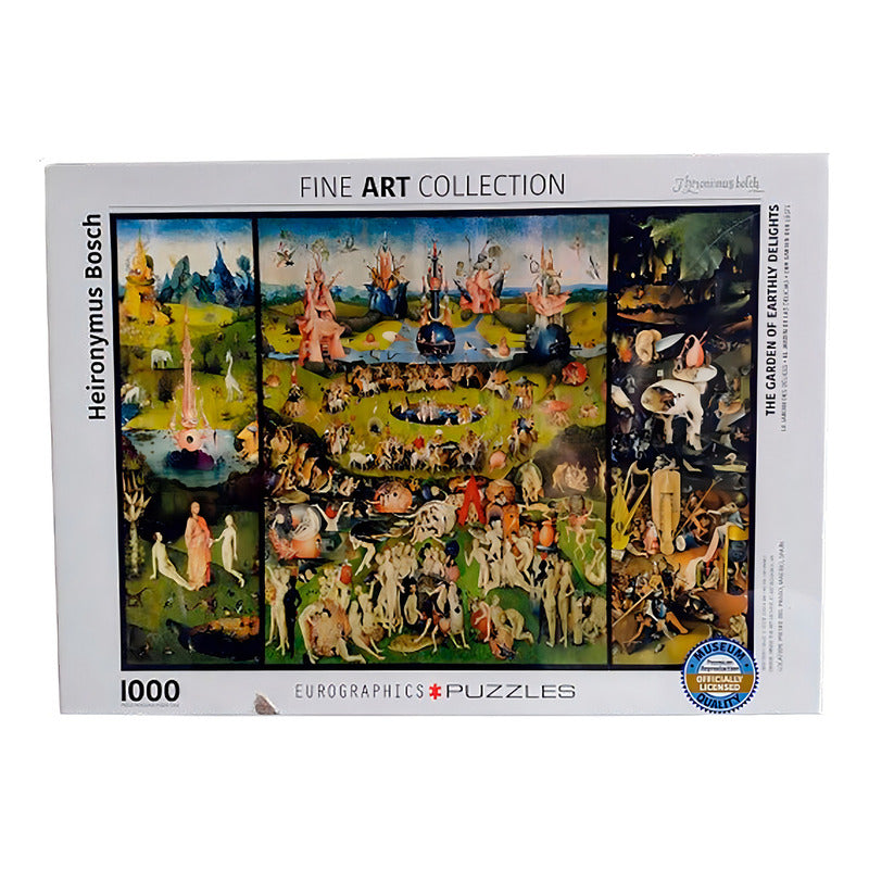 Eurographics Rompecabezas Jardín De Las Delicias 1000 Pza