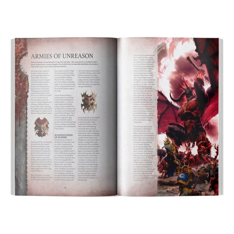 Gw Warhammer Aos Chaos Battletome Blades Of Khorne