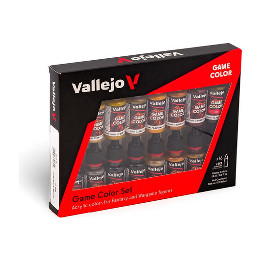 Vallejo Game Color Set Cuero Y Metal 72.189