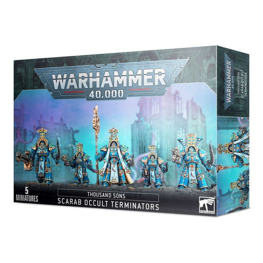 Gw Warhammer40k Thousand Sons Scarab Occult Terminators