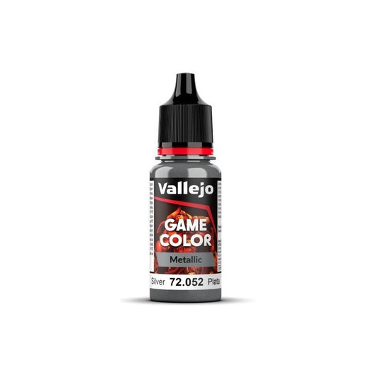 Vallejo Game Color 2023 17ml Metallic Plata 72.052