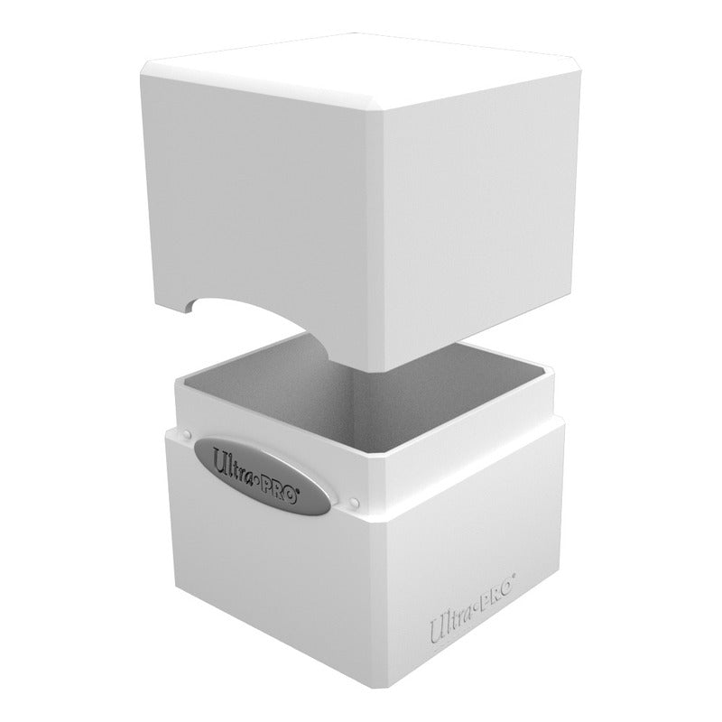 Ultra Pro Deck Box 100 Satin Cube Arctic White