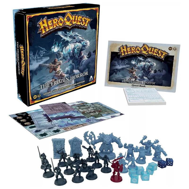 Hero Quest The Frozen Horror Juego De Mesa