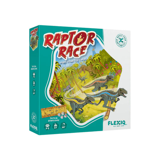 Flexiq Raptor Race Juego De Mesa - En Español