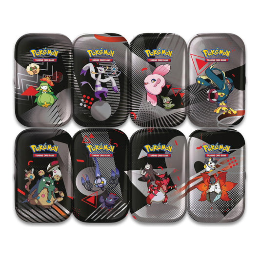 Pokemon Tcg Black Bolt&white Flare Mini Tin Lata Individual