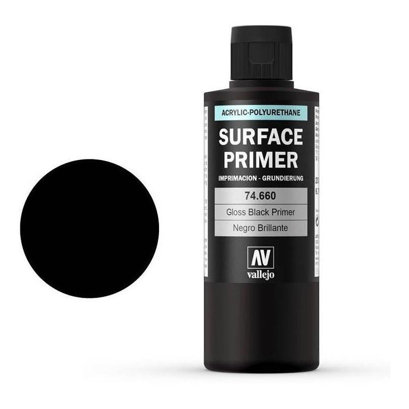 Vallejo Surface Primer Negro Brillante 74.660 200ml