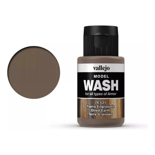 Vallejo Model Wash 35ml Tierra Engrasada 76.521