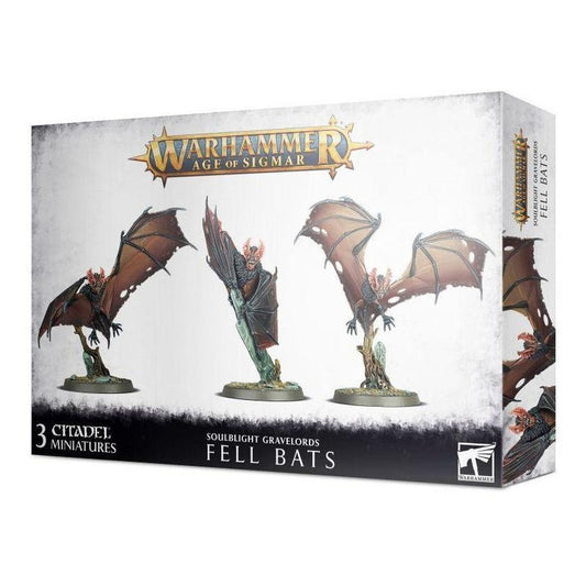 Games Workshop Warhammer Aos Soulblight Gravelords Fell Bats