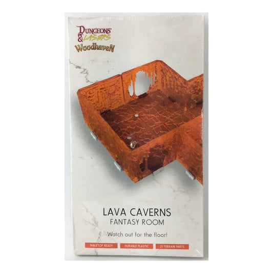 Dungeons & Lasers Lava Caverns Terrain Set