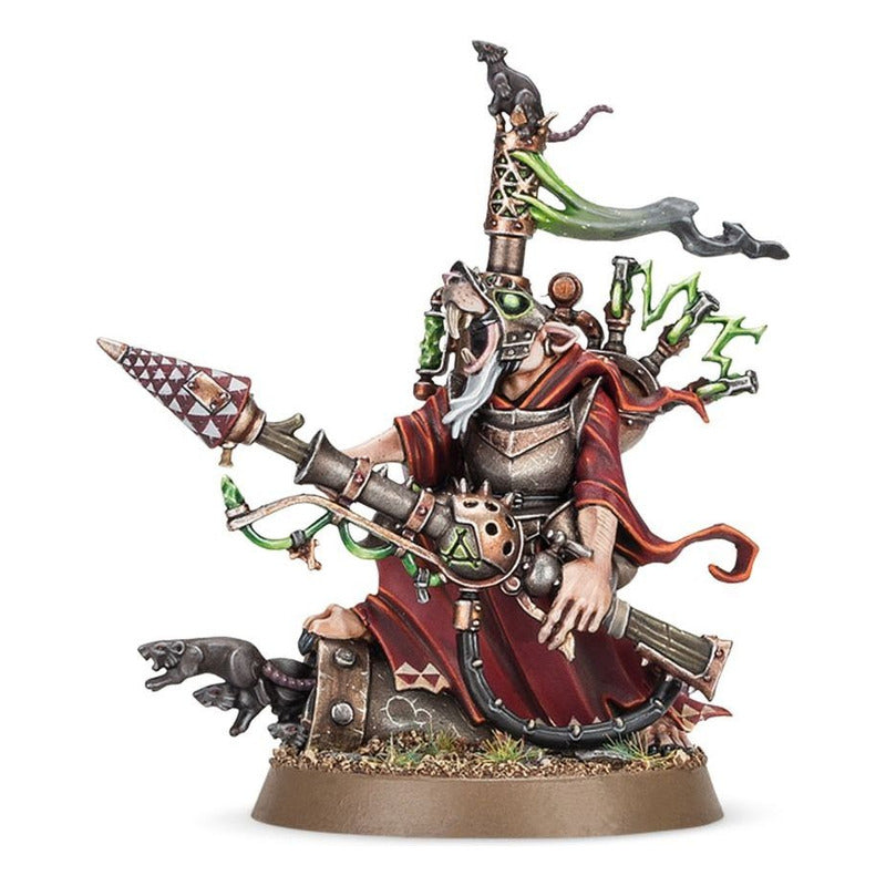 Gw Warhammer Age Of Sigmar Skaven Warlock Bombardier